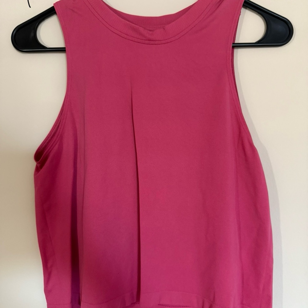 Fabletics Pink Sleeveless Tank Top